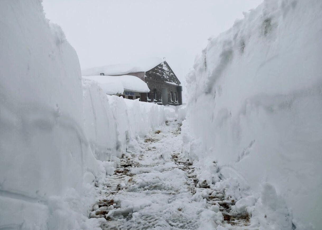 Heavy Snowfall in Kahramanmaraş
