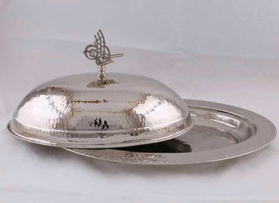 Copper Boat Plate - 25 Cm