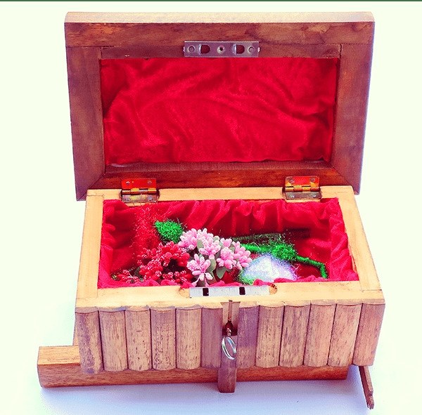 Carved Chest - Magic Box No - 4 - 1