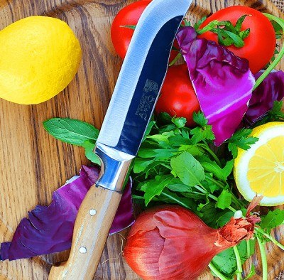 Hartlap Silver Bracelet Kitchen Knife -24.5 Cm