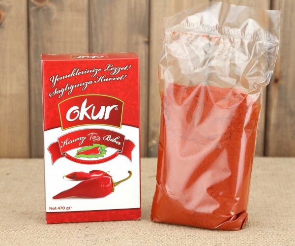 Kahramanmaraş Hot Powder Pepper - Okur Pepper 470 gr - 1