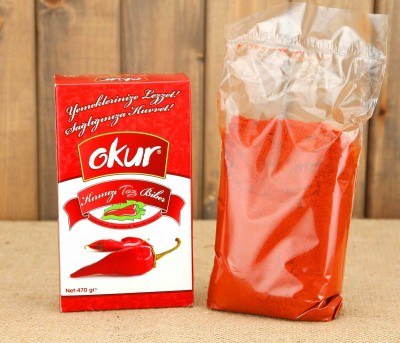 Kahramanmaraş Sweet Pepper Powder -Okur Pepper 470 gr 