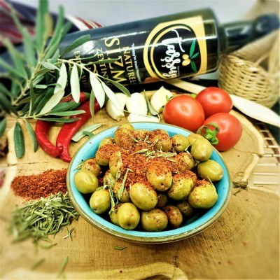 Kahramanmaraş Çizik Yeşil Zeytin (1000 CC) - 2