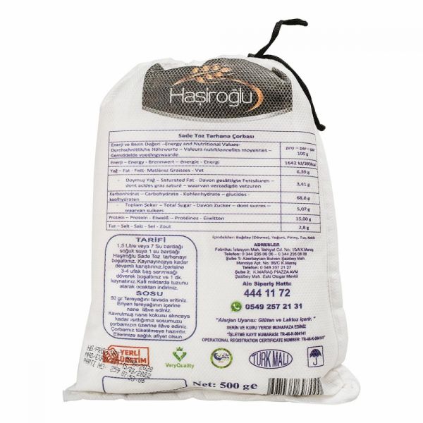 Maraş Style Powdered Tarhana Soup with Rich Yogurt (Plain) 500 Gr - 2