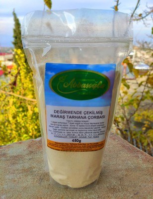 Soup Ground Tarhana Powdered in Stone Mill (450 Gr)